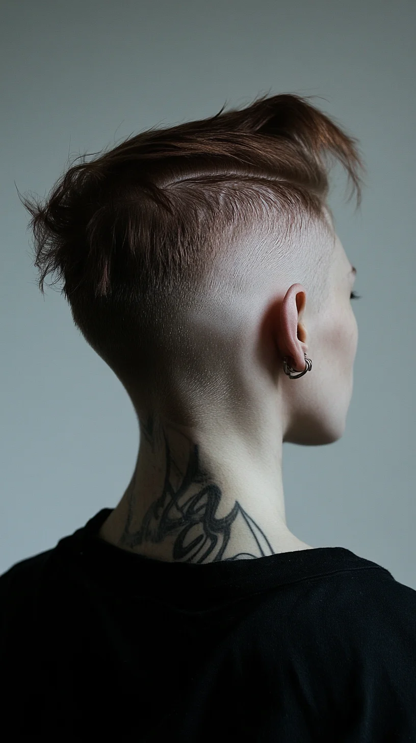 Bold Undercut with Textured Top for a Modern Edge