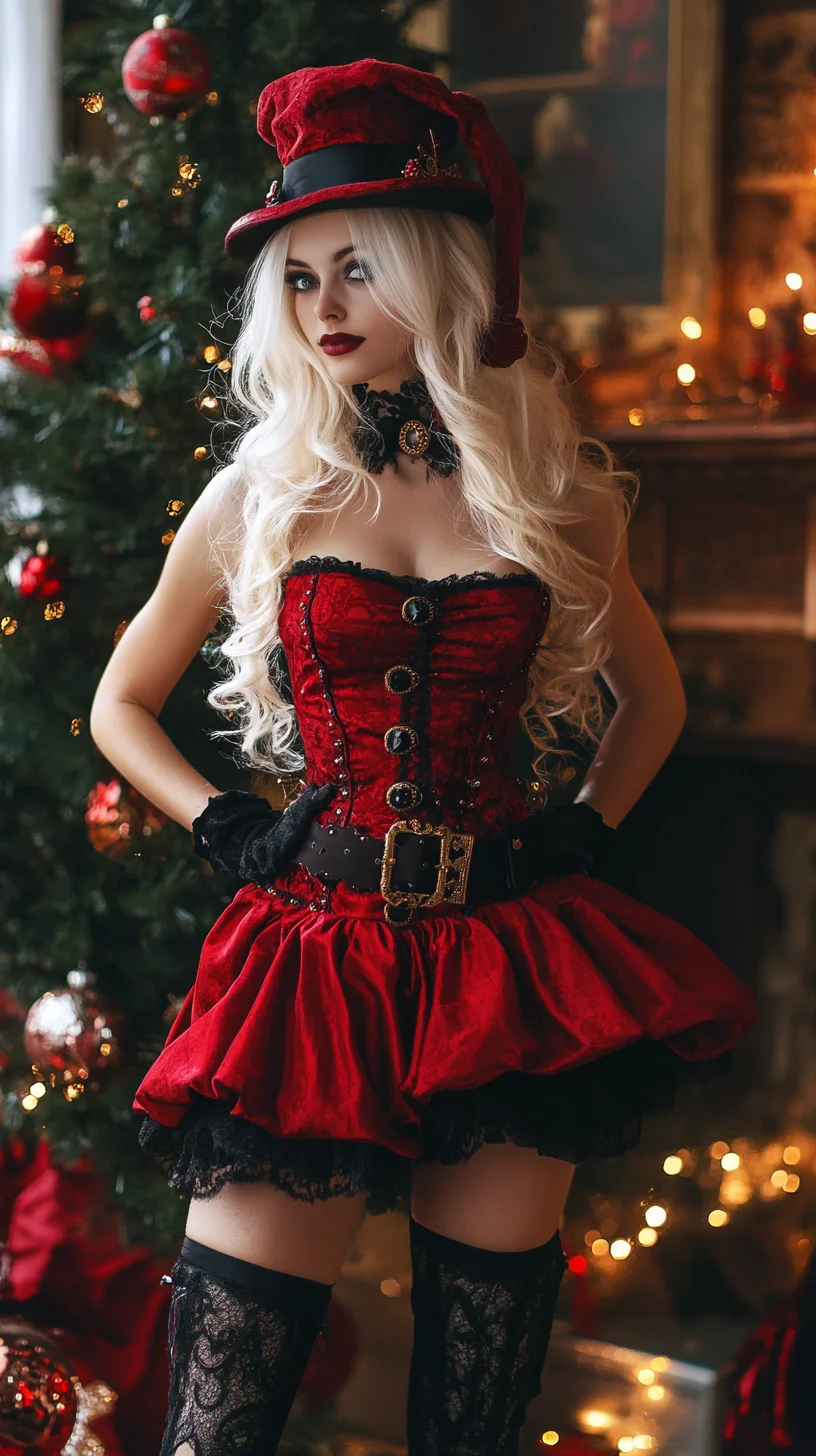 Bold Vintage Glamour: Unleash Your Inner Holiday Showstopper