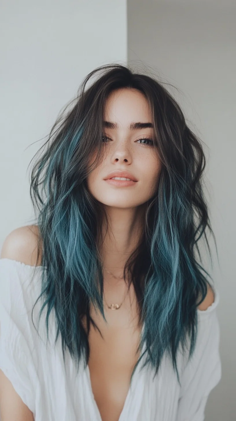 Boldly Beautiful: Effortless Waves with a Splash of Color