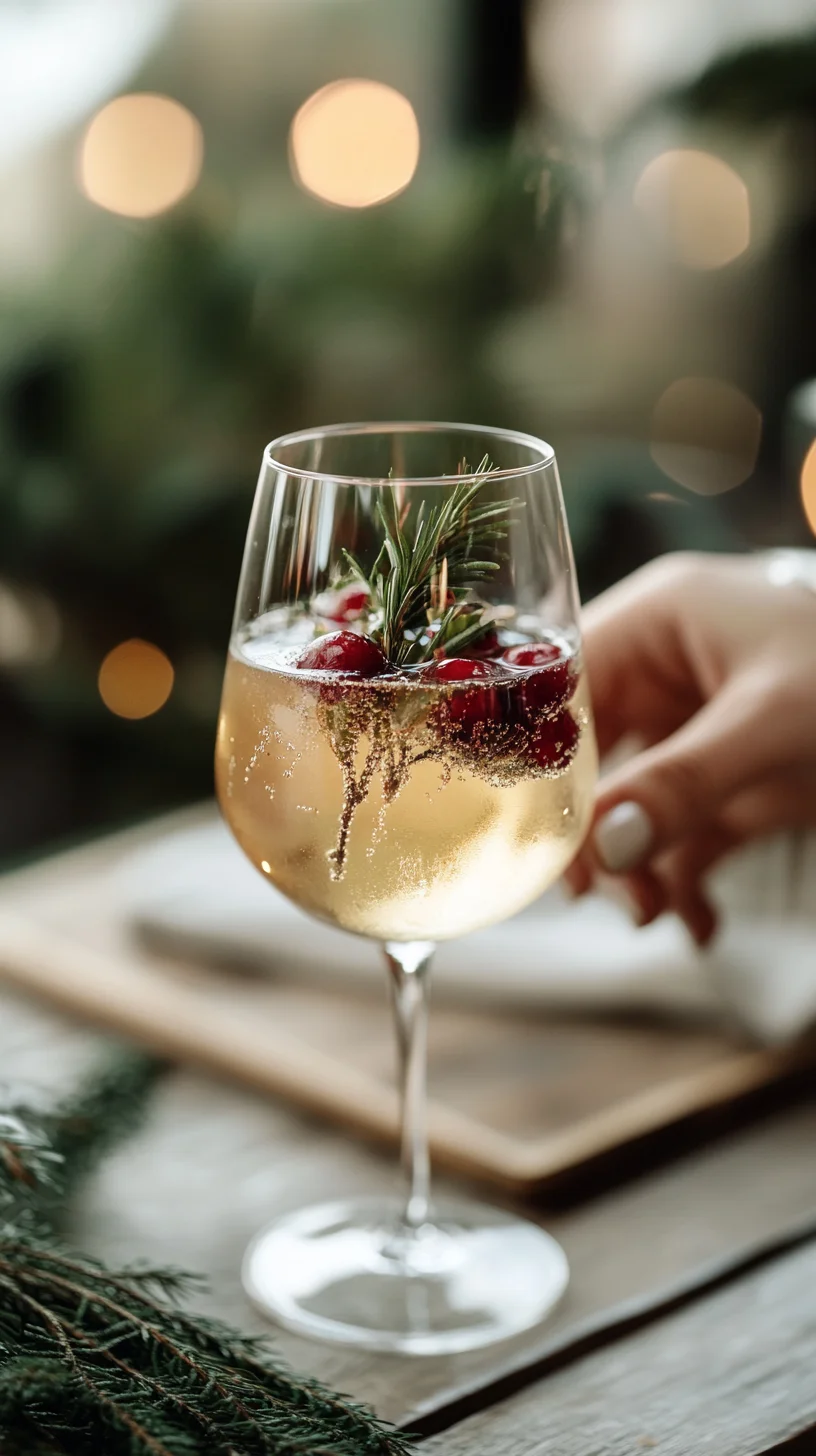 Celebrate in Style: Sparkling Holiday Fizz