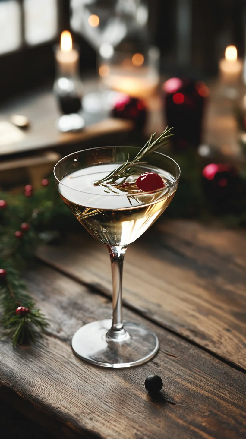 Celebrate with a Festive Winter Wonderland Cocktail!