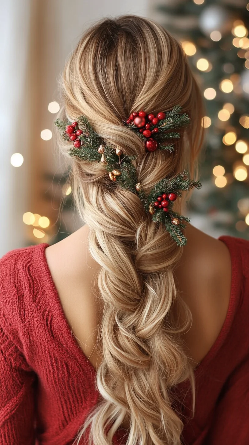 Charming Holiday Braids: A Festive Twist for Celebrations