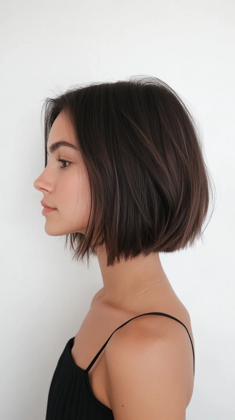 Chic and Effortless: The Modern Textured Bob