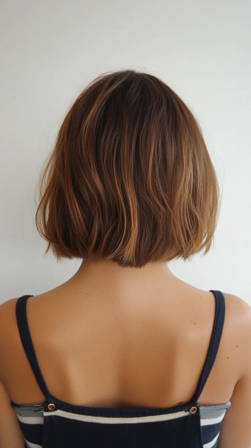 Chic and Effortlessly Stylish: The Modern Textured Bob