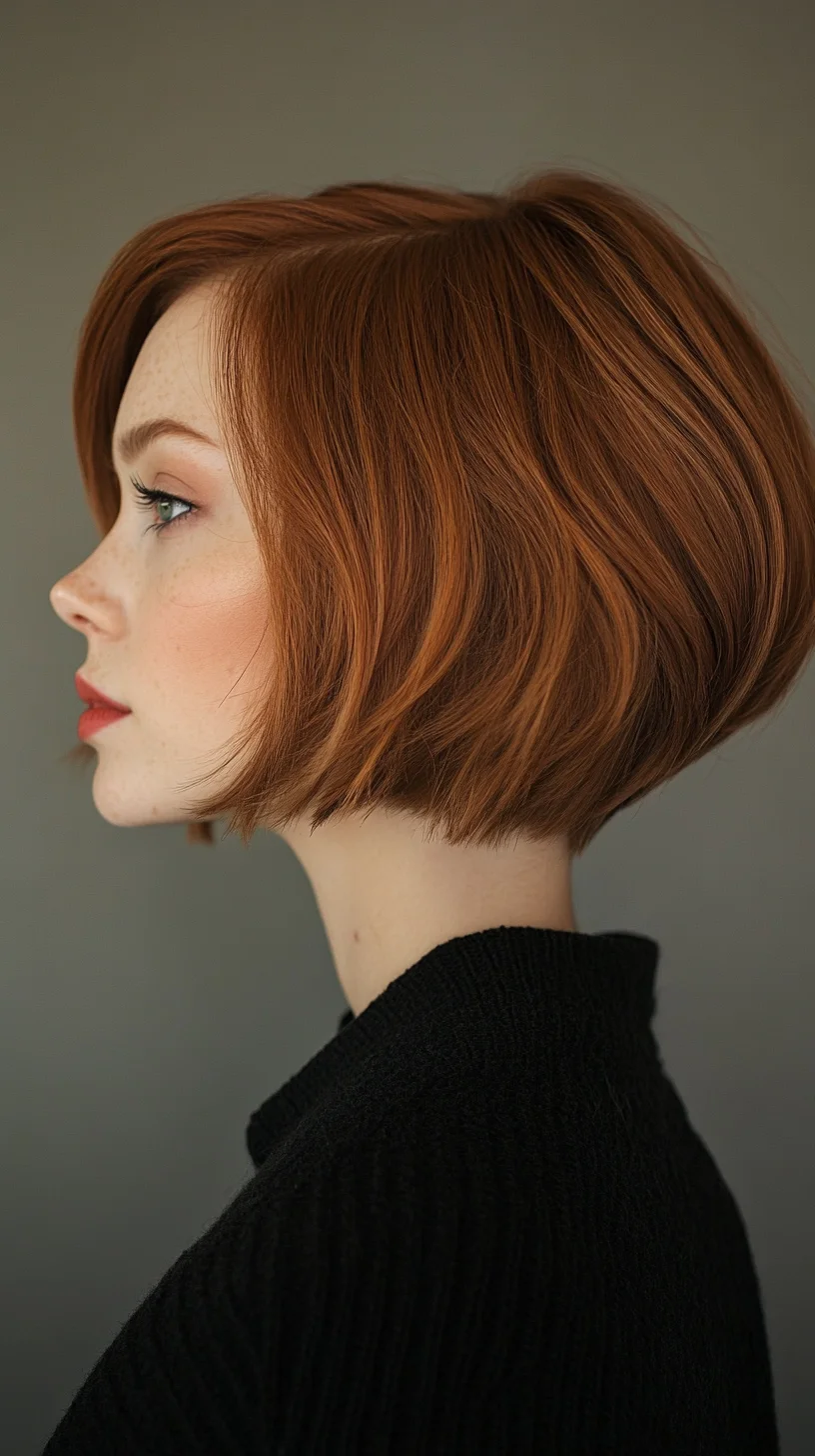 Chic and Sleek: Embrace the Modern Textured Bob for Effortless Elegance