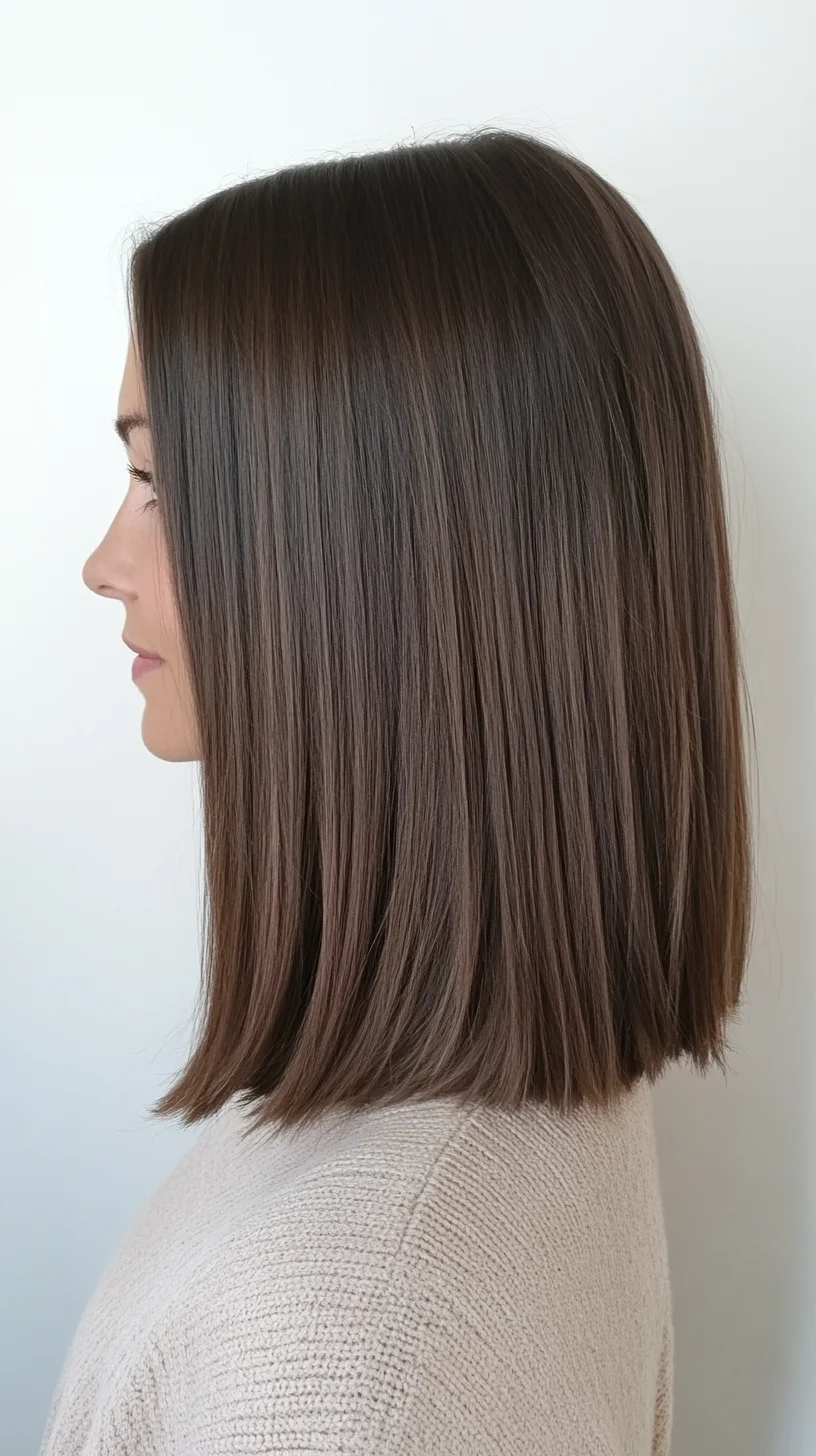 Chic and Sleek: The Modern Blunt Bob for Effortless Elegance