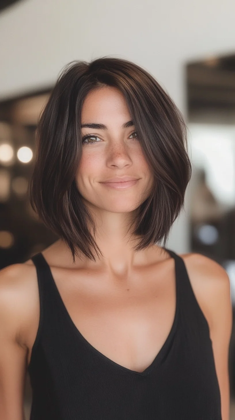 Chic and Versatile Lob: The Perfect Blend of Style and Ease