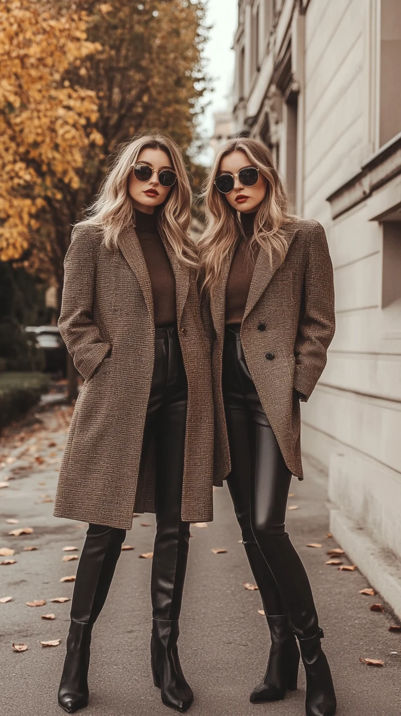 Chic Autumn Layers: Effortlessly Stylish Coats for a Polished Look