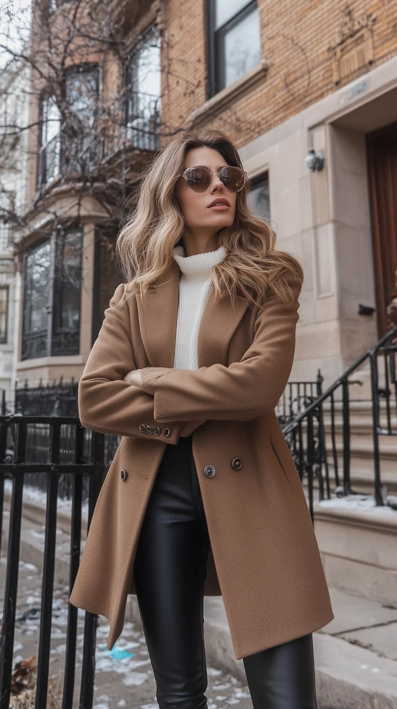 Chic Elegance: Mastering Winter Layers with a Modern Twist