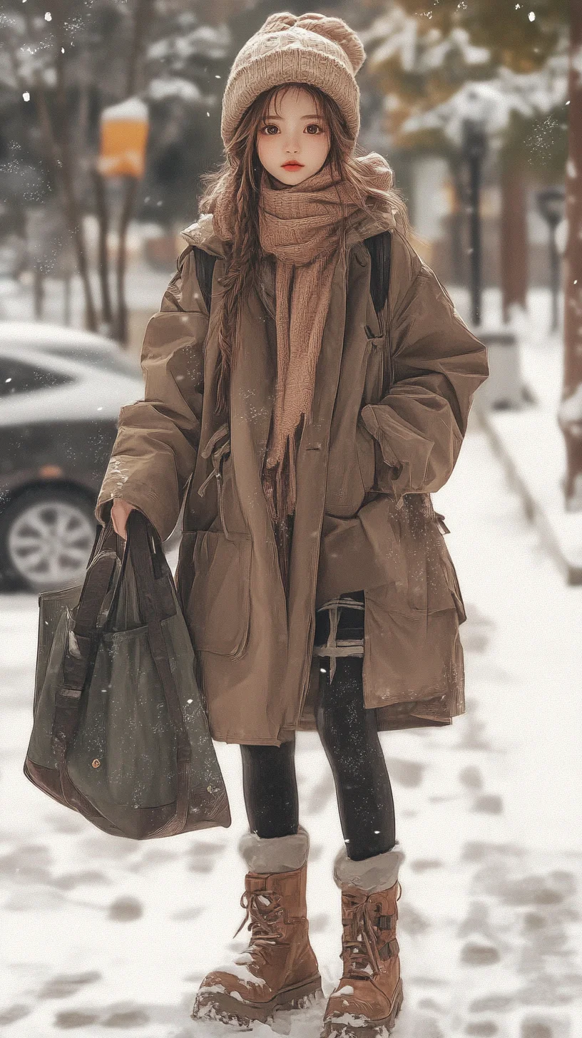 Cozy Chic: Effortless Winter Style with Earthy Tones