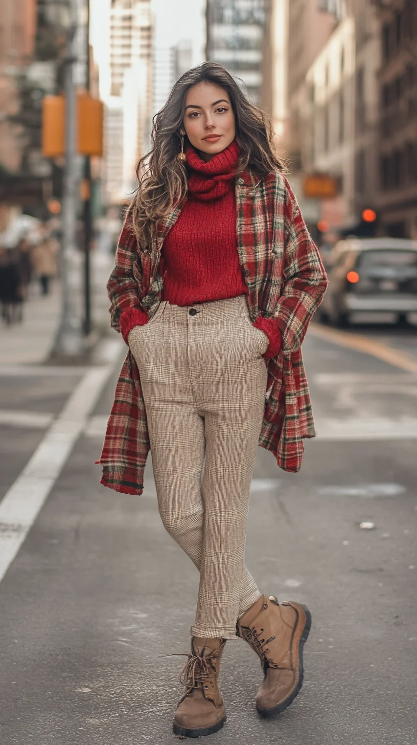 Cozy Chic: Effortlessly Stylish Layers for Urban Flair