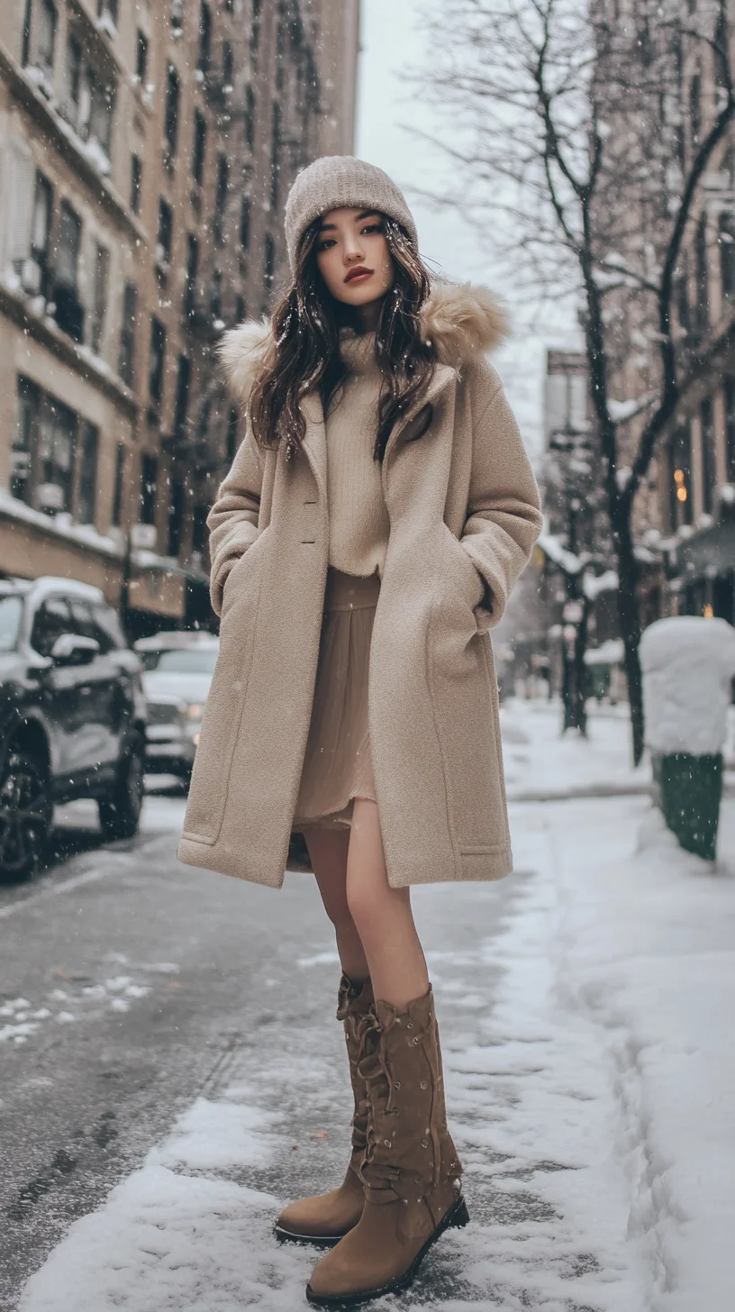 Cozy Chic: Elevate Your Winter Wardrobe with Elegant Layers and Texture