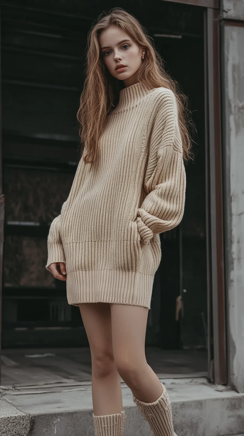 Cozy Chic: Embrace Effortless Style with Layered Knits and Earthy Tones