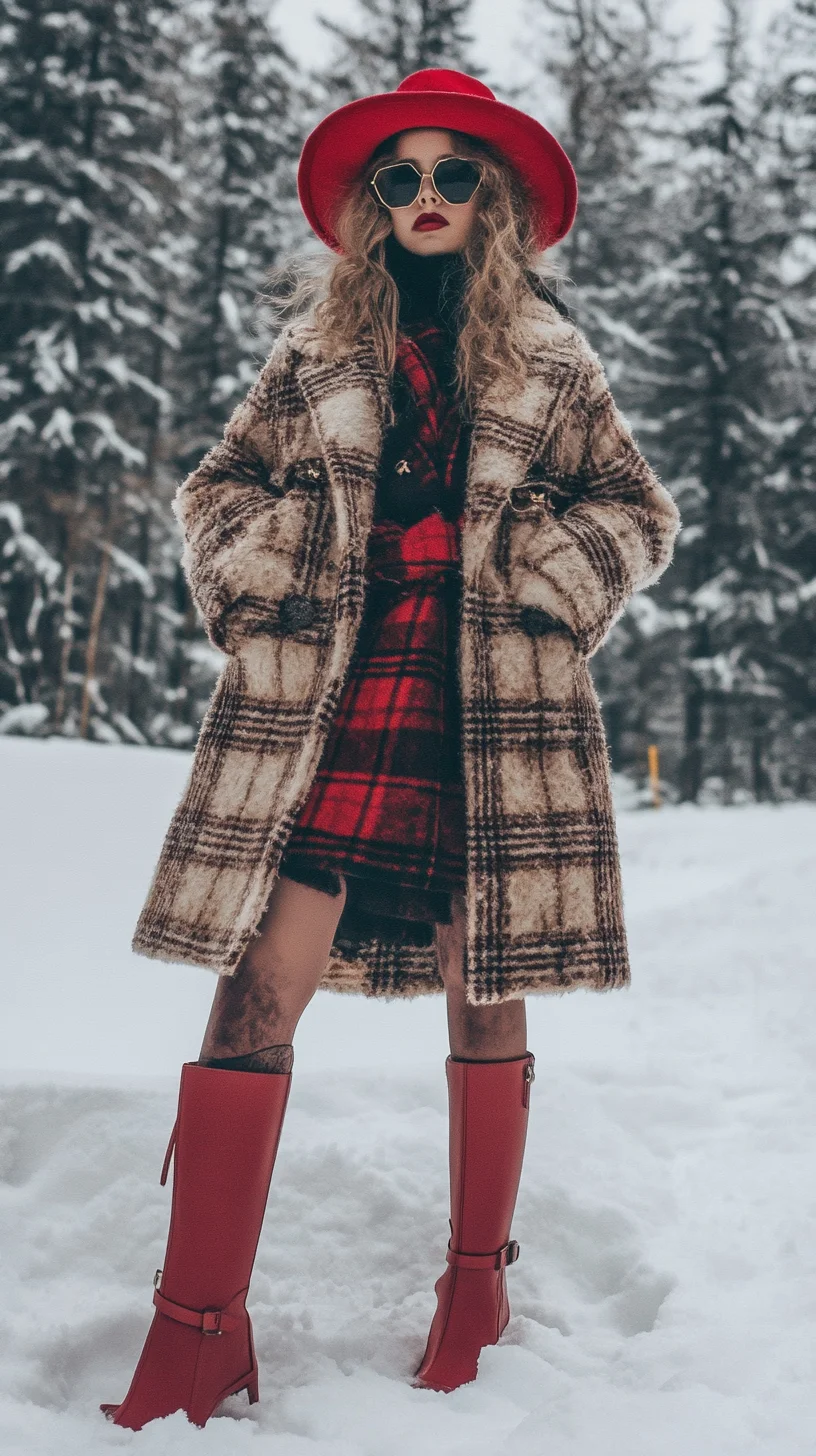 Cozy Chic: Mastering Winter Style with Bold Textures and Vibrant Colors