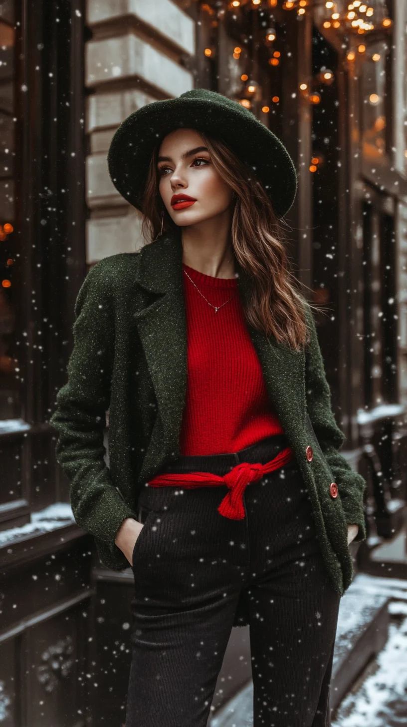 Cozy Elegance: Mastering Winter Chic with Layers and Rich Hues