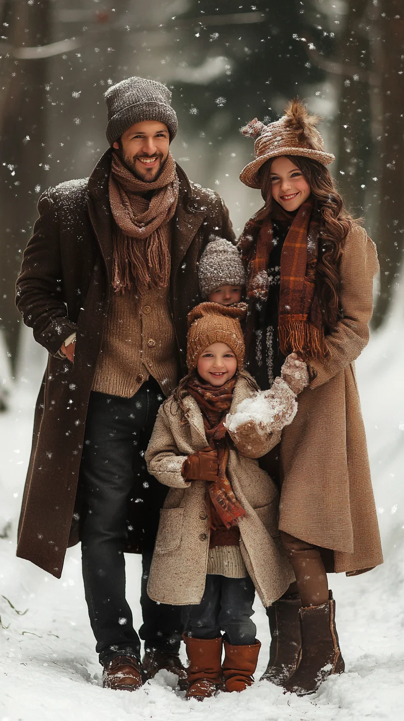 Cozy Family Style: Embrace Warmth and Elegance This Winter