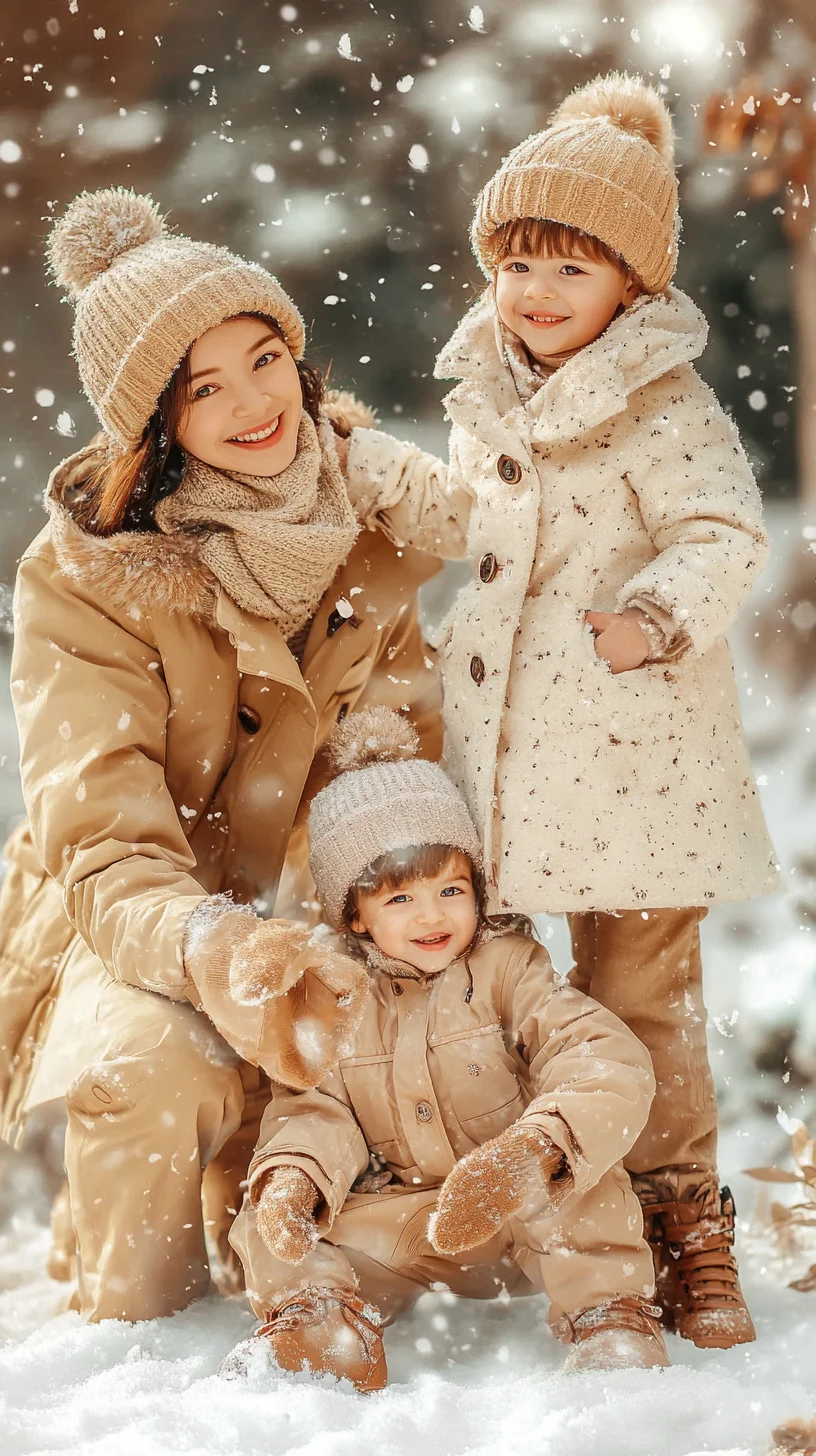 Cozy Family Winter Style: Embrace Warmth with Chic Layering and Soft Textures