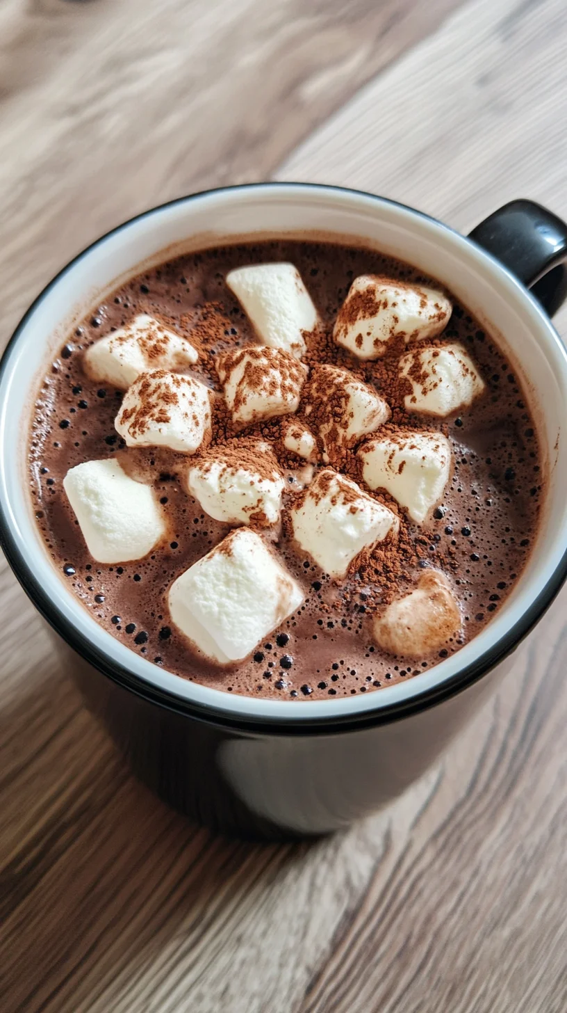 Cozy Up with Creamy Hot Chocolate: A Delightful Winter Treat!