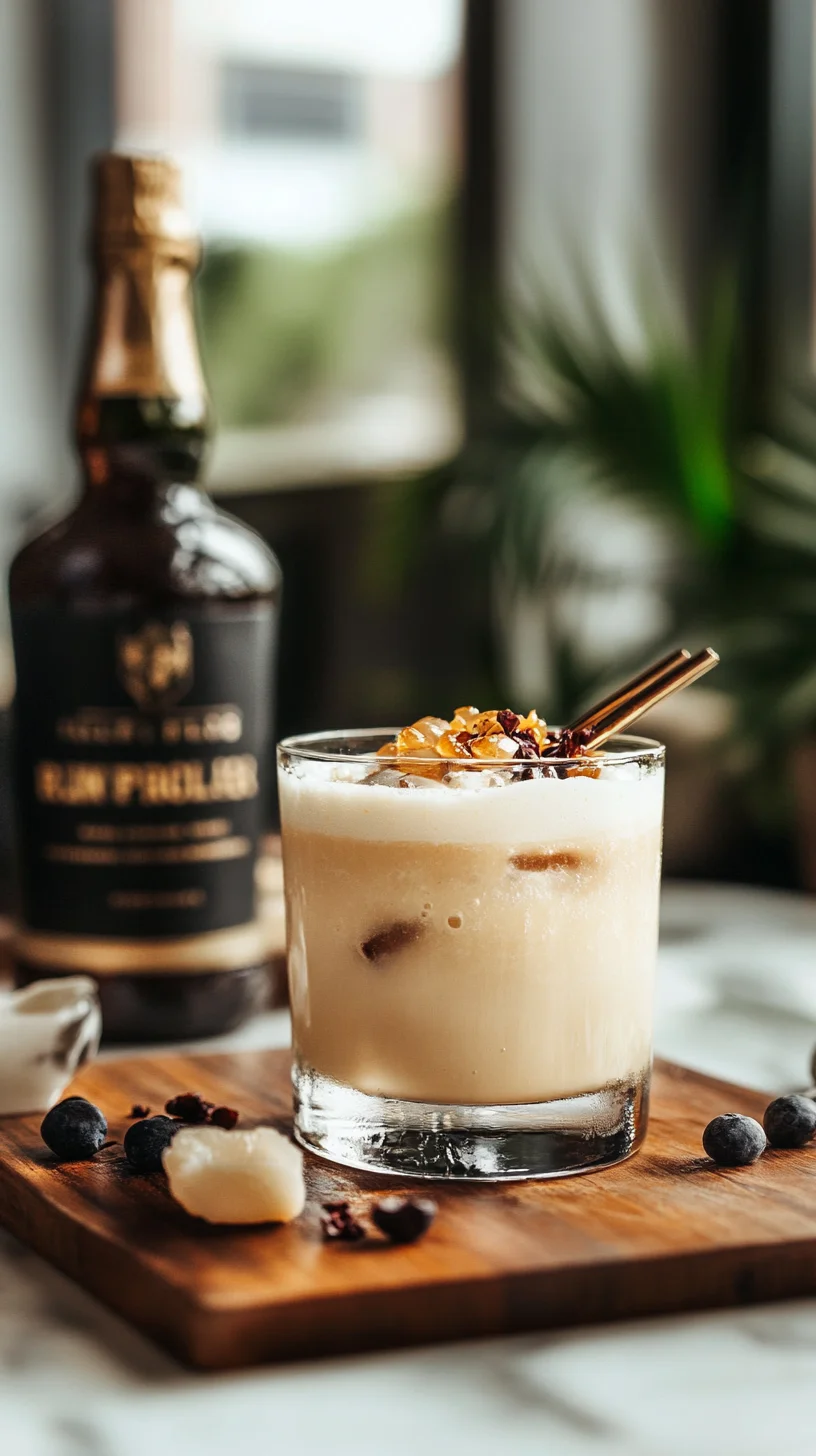 Creamy Delight: Tropical Coconut Rum Cocktail for All Occasions