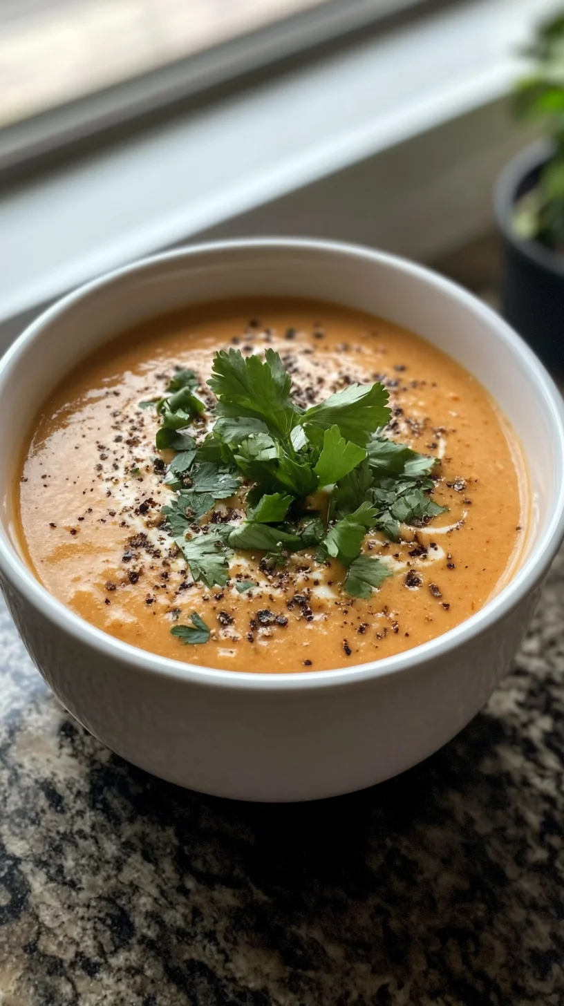 Creamy Tomato Basil Soup: Comfort in a Bowl!