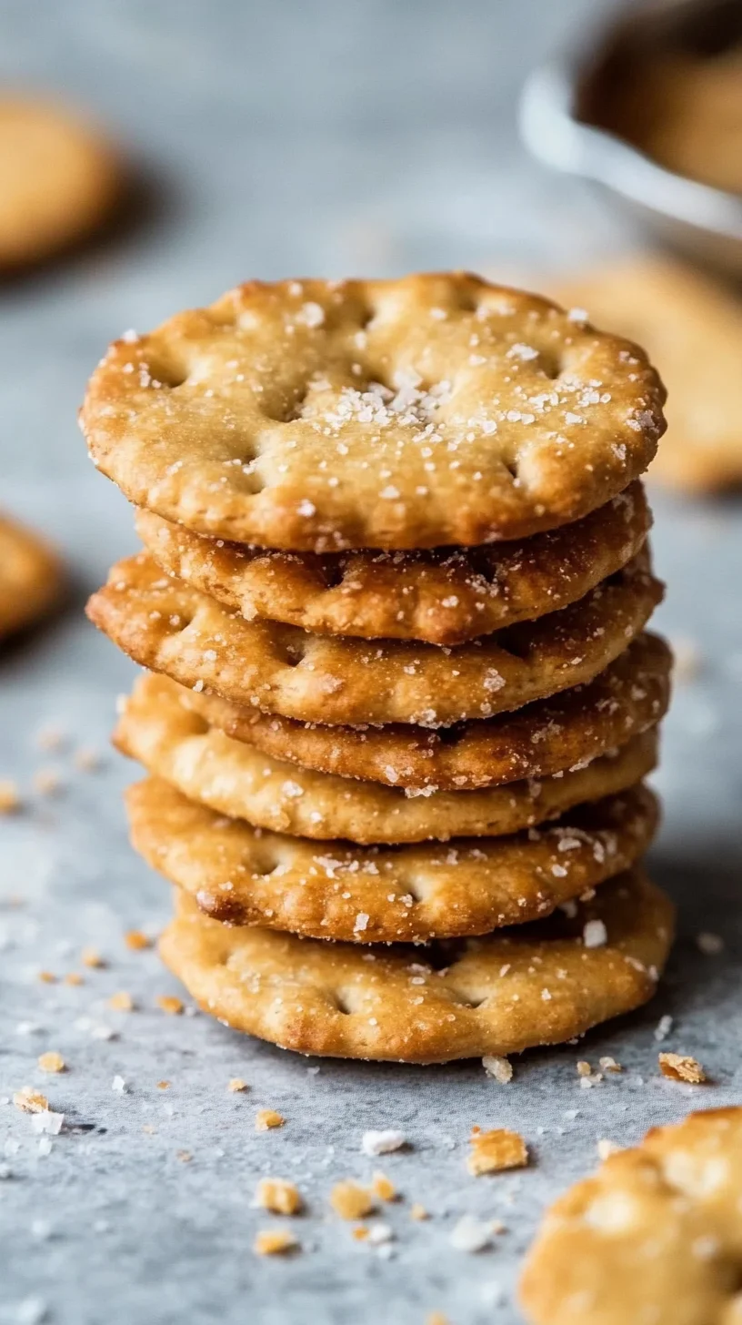 Crunchy and Irresistible Homemade Crackers Recipe!