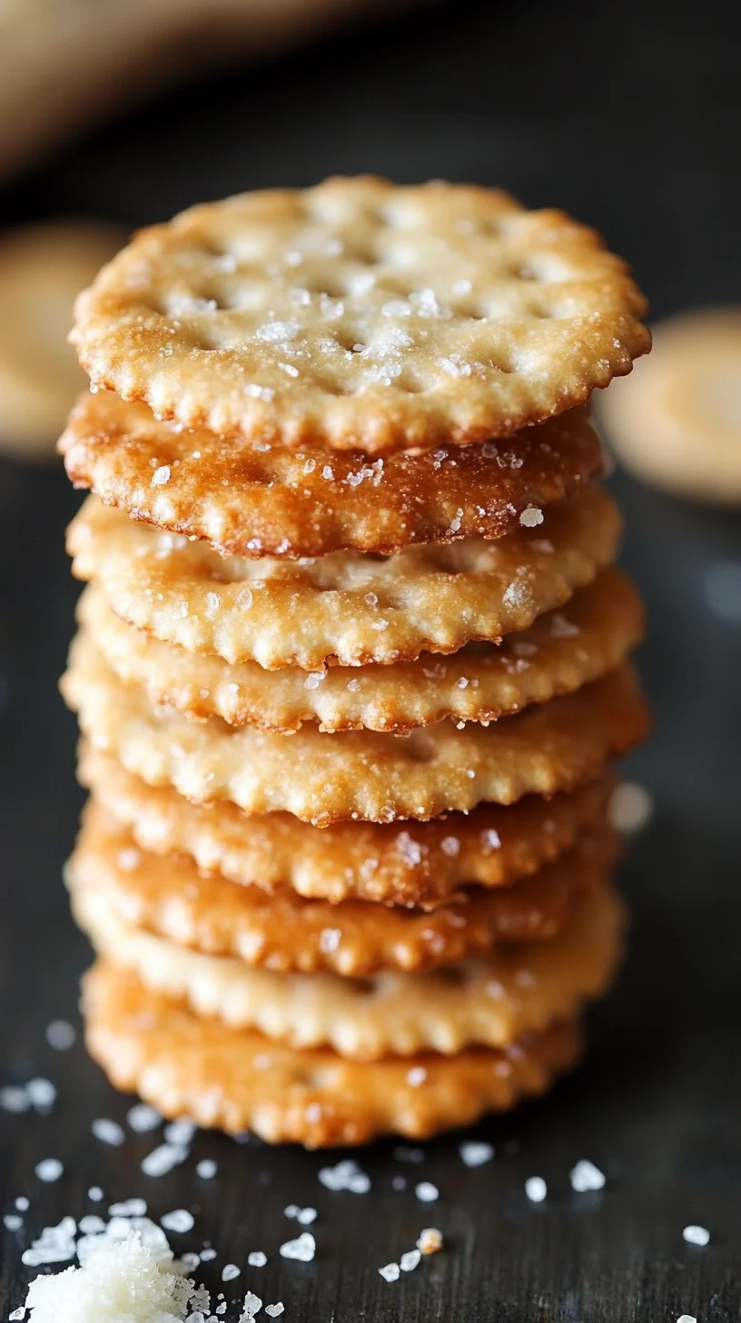 Crunchy Homemade Crackers: Simple, Delicious, and Perfect for Snacking!