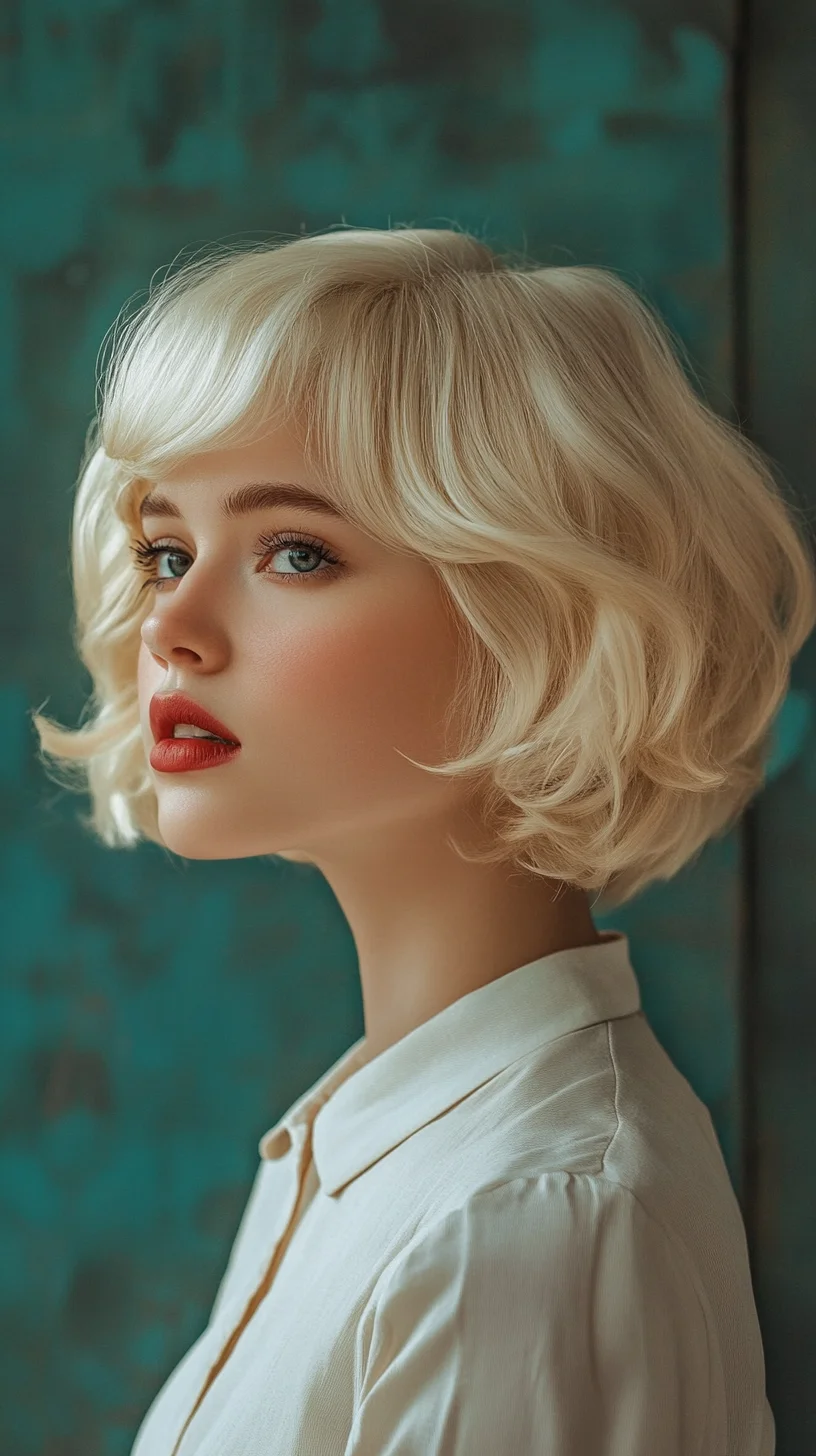 Cute and Chic: The Perfect Textured Bob for a Fresh Look