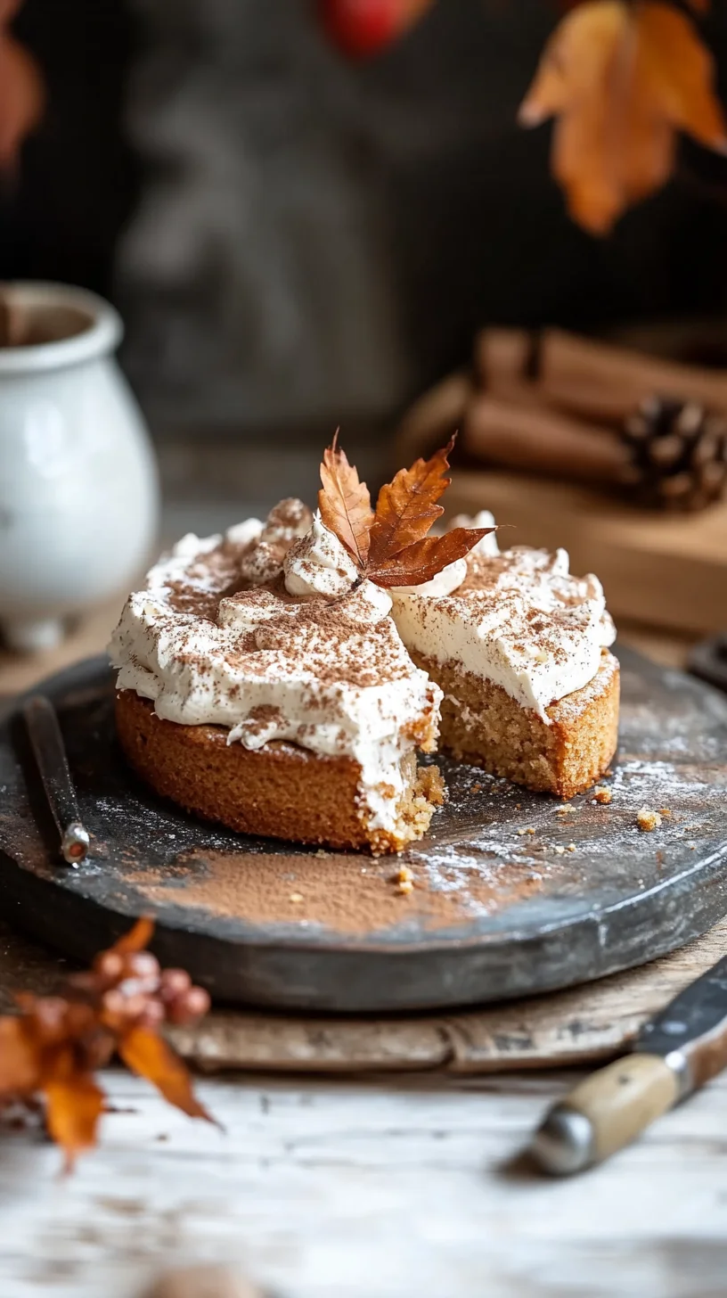 Delight in Every Bite: Irresistible Spiced Cake with Creamy Frosting