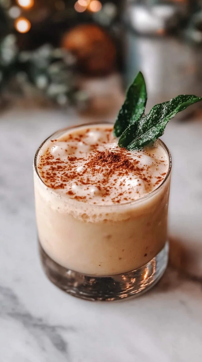 Delightful Holiday Eggnog: A Creamy Seasonal Treat!