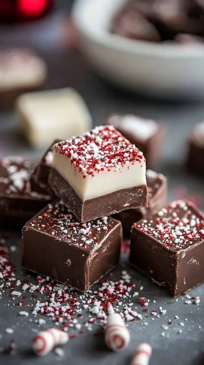 Delightful Holiday Peppermint Fudge: A Sweet Treat for the Season!