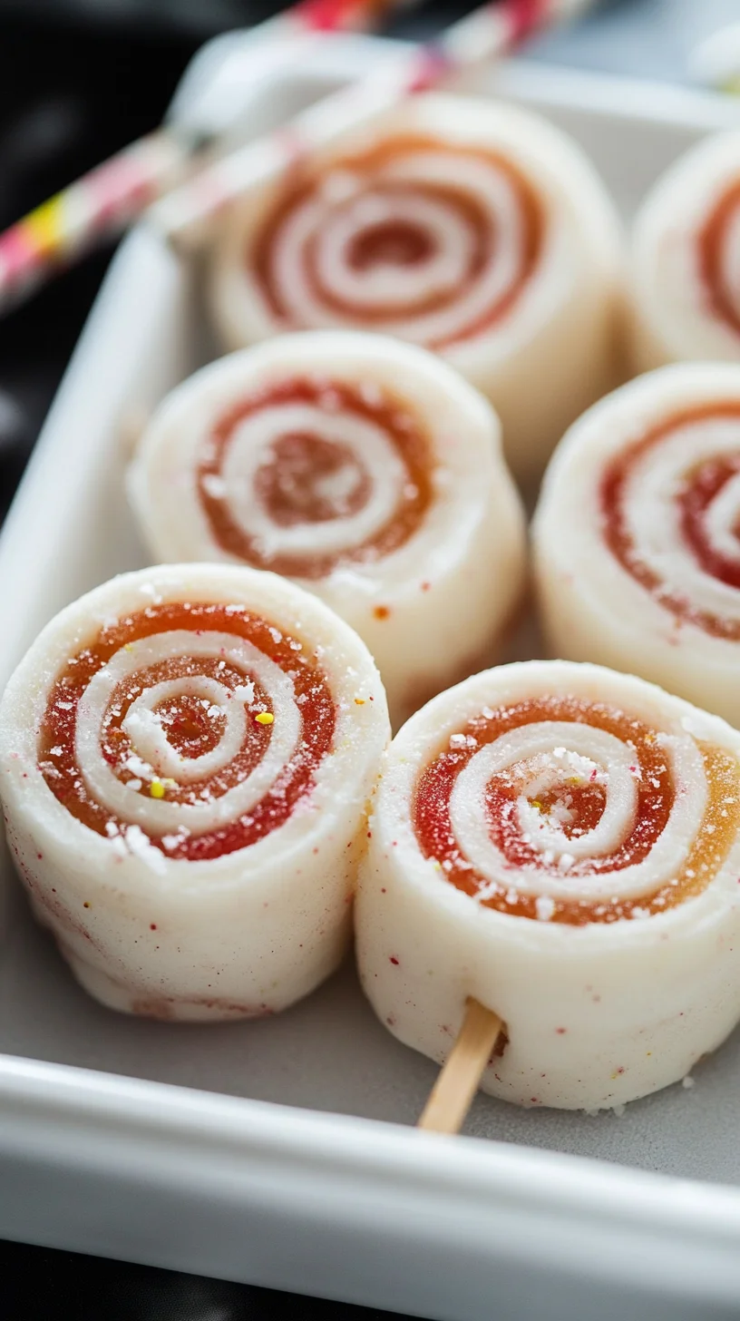 Delightful Swirled Fruit Rolls: A Sweet Treat!