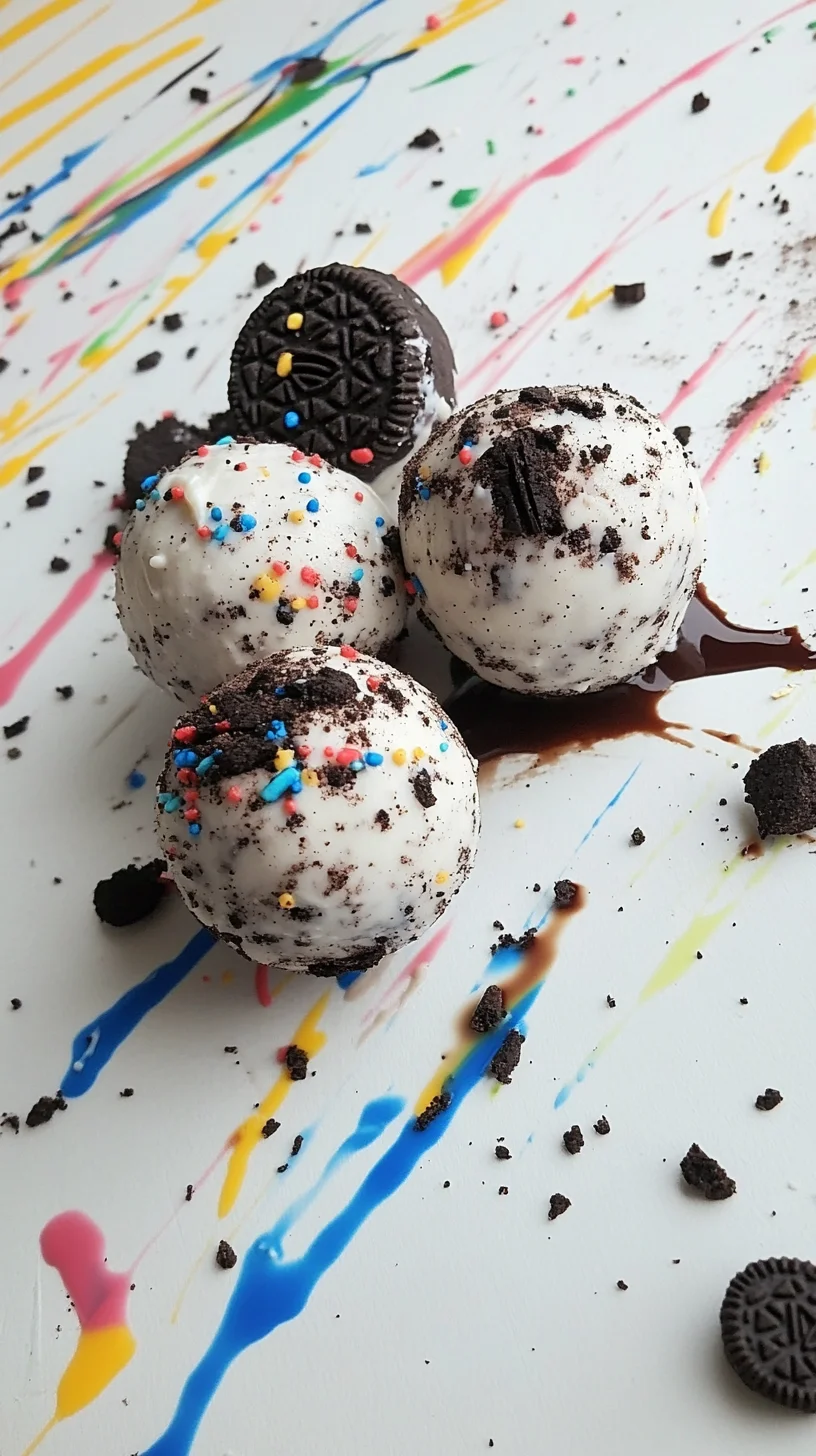 Delightfully Sweet Oreo Ice Cream Truffles