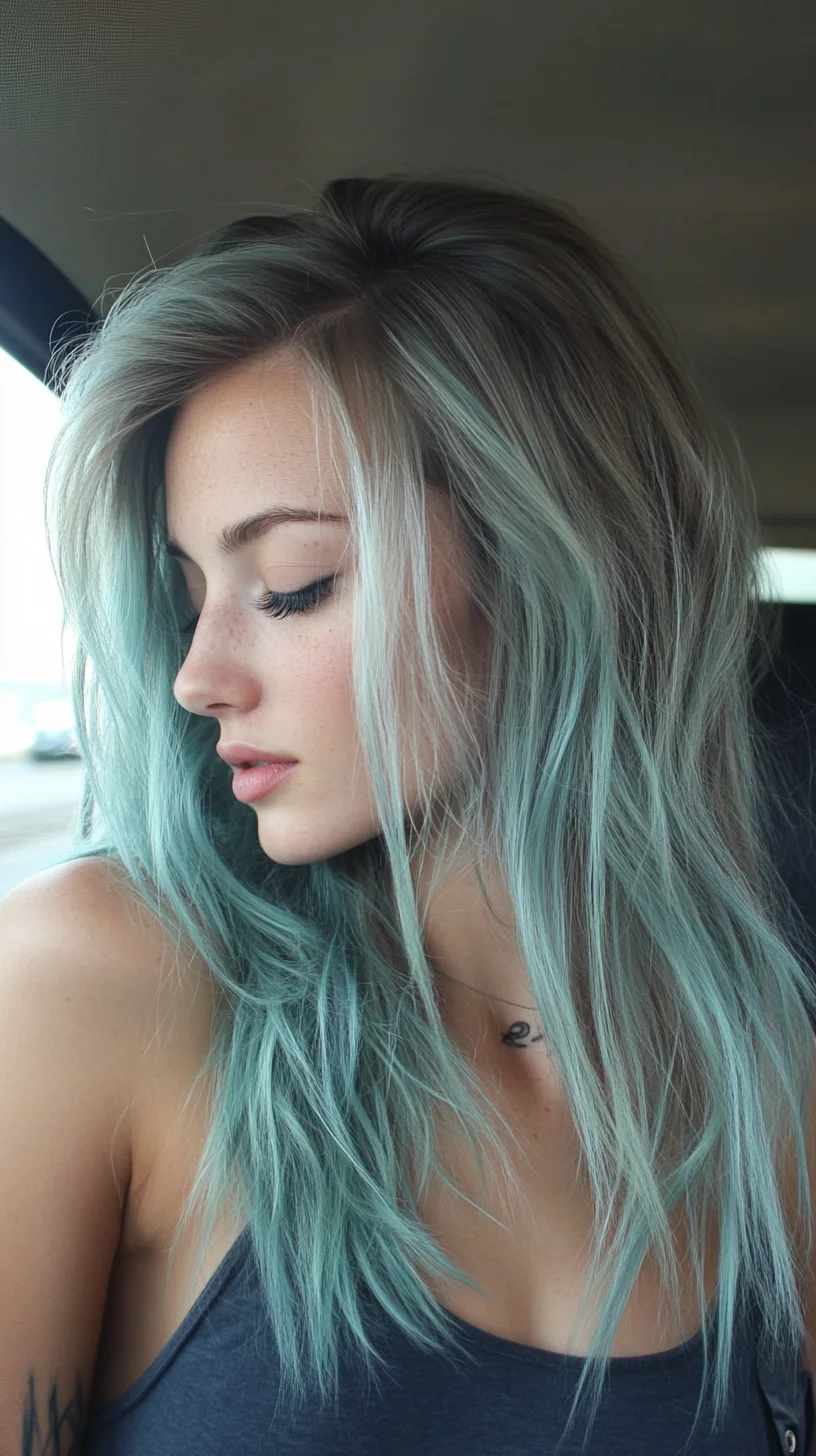 Dreamy Aqua Waves: A Modern Take on Effortless Beauty