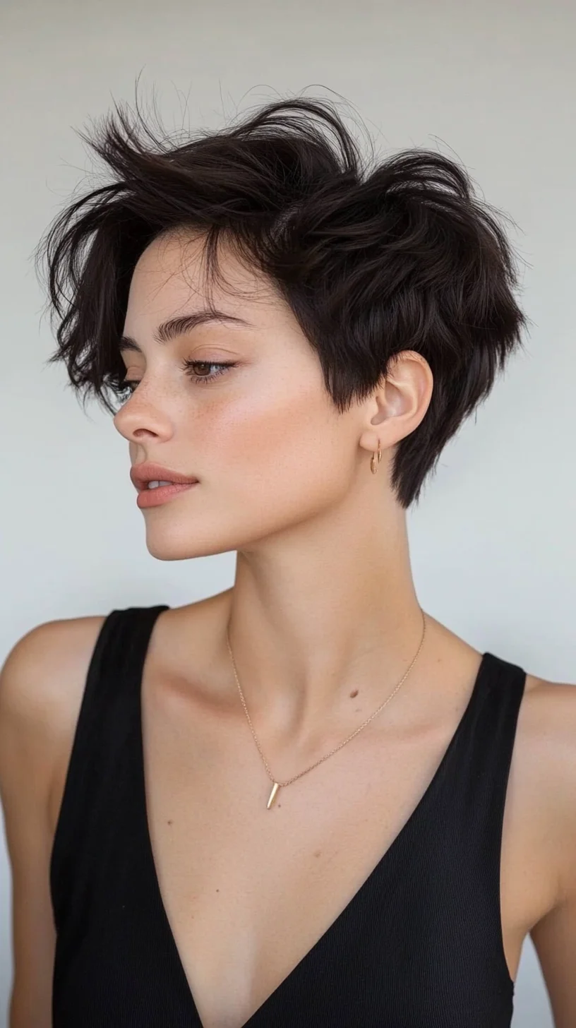 Edgy Effortless: The Modern Pixie Cut