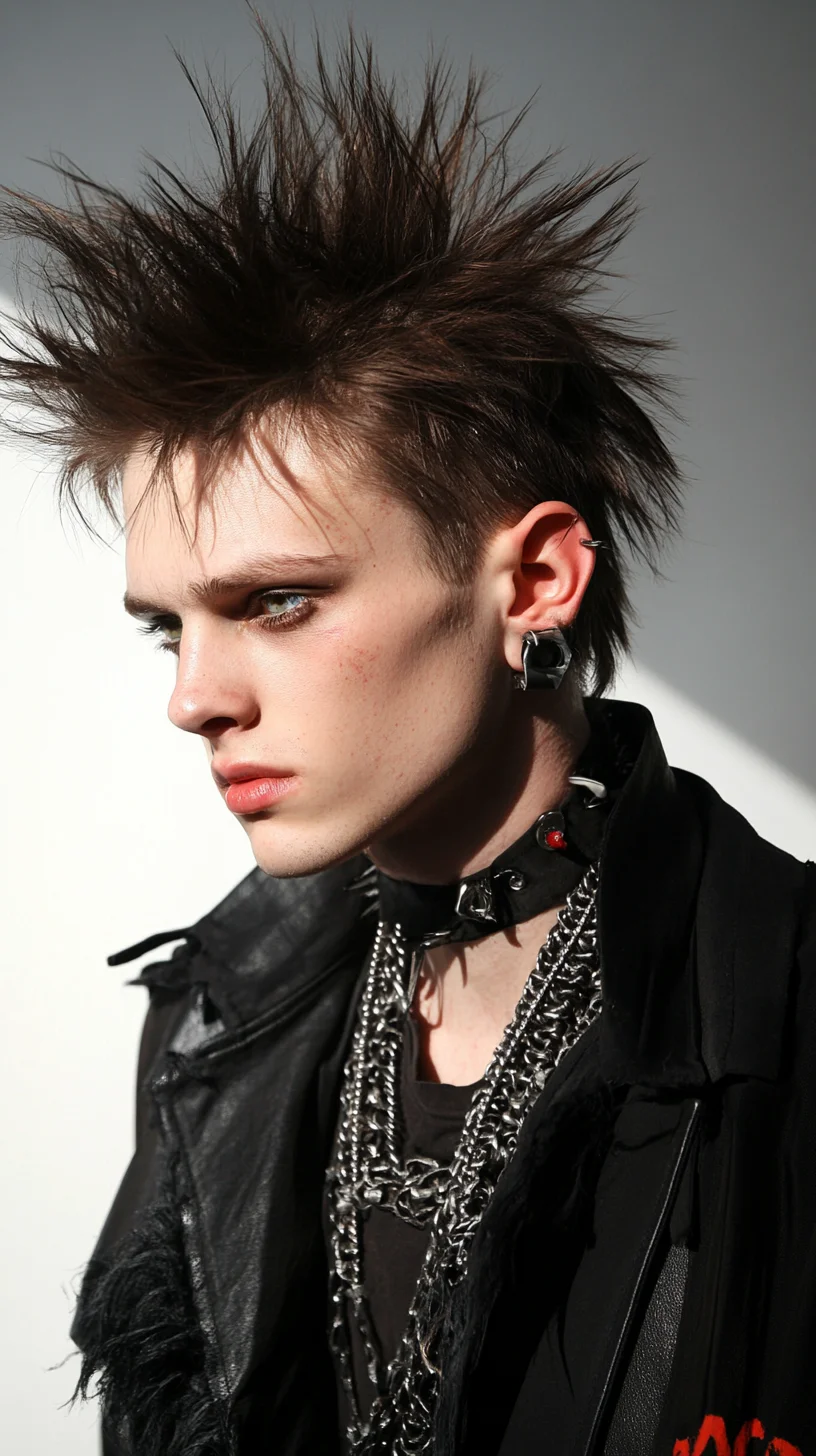 Edgy Mohawk: A Bold Statement for Fearless Trendsetters