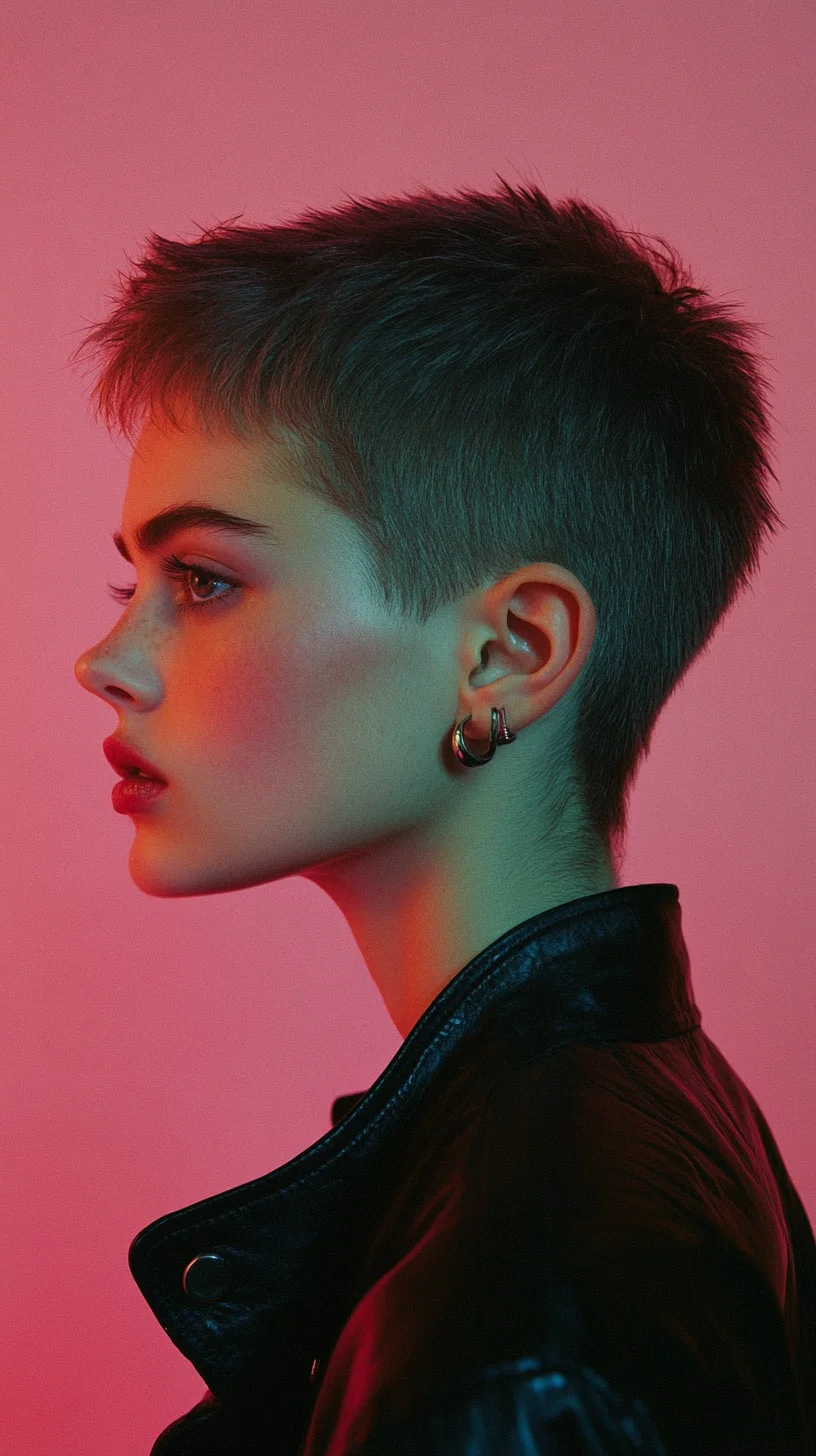 Edgy Pixie Cut: A Bold Statement with Chic Versatility