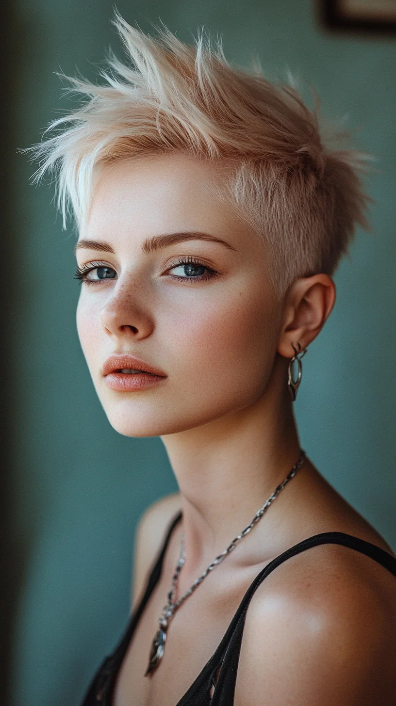 Edgy Pixie Cut: Effortless Style and Bold Attitude