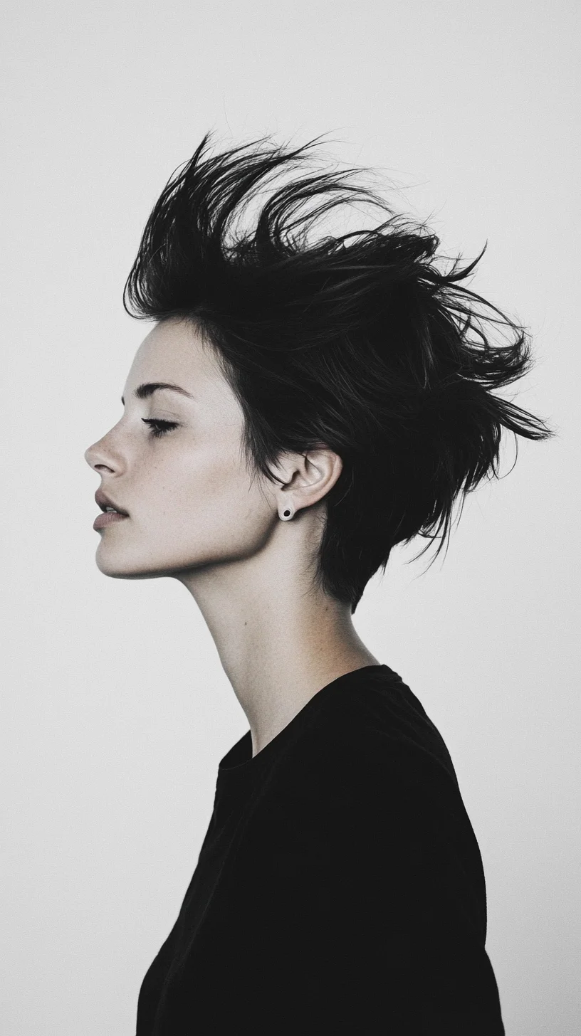 Edgy Textured Pixie: A Bold Statement of Individuality