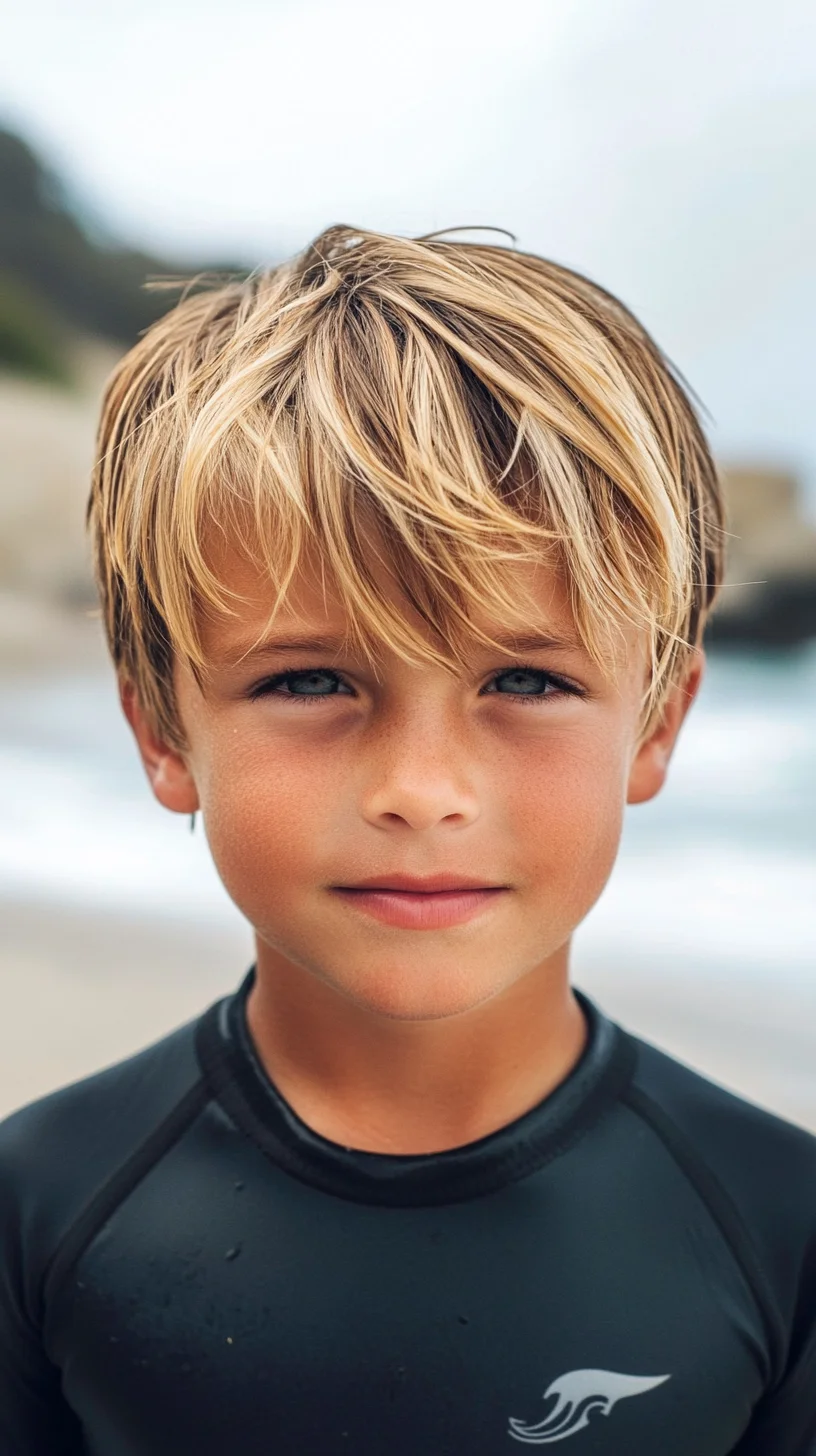 Effortless Beachy Waves for the Little Adventurer