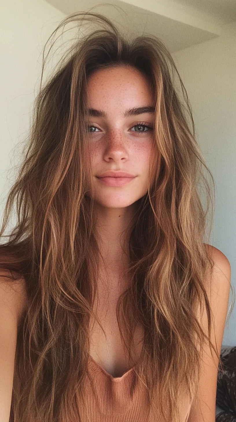 Effortless Boho Waves: The Perfect Blend of Texture and Volume