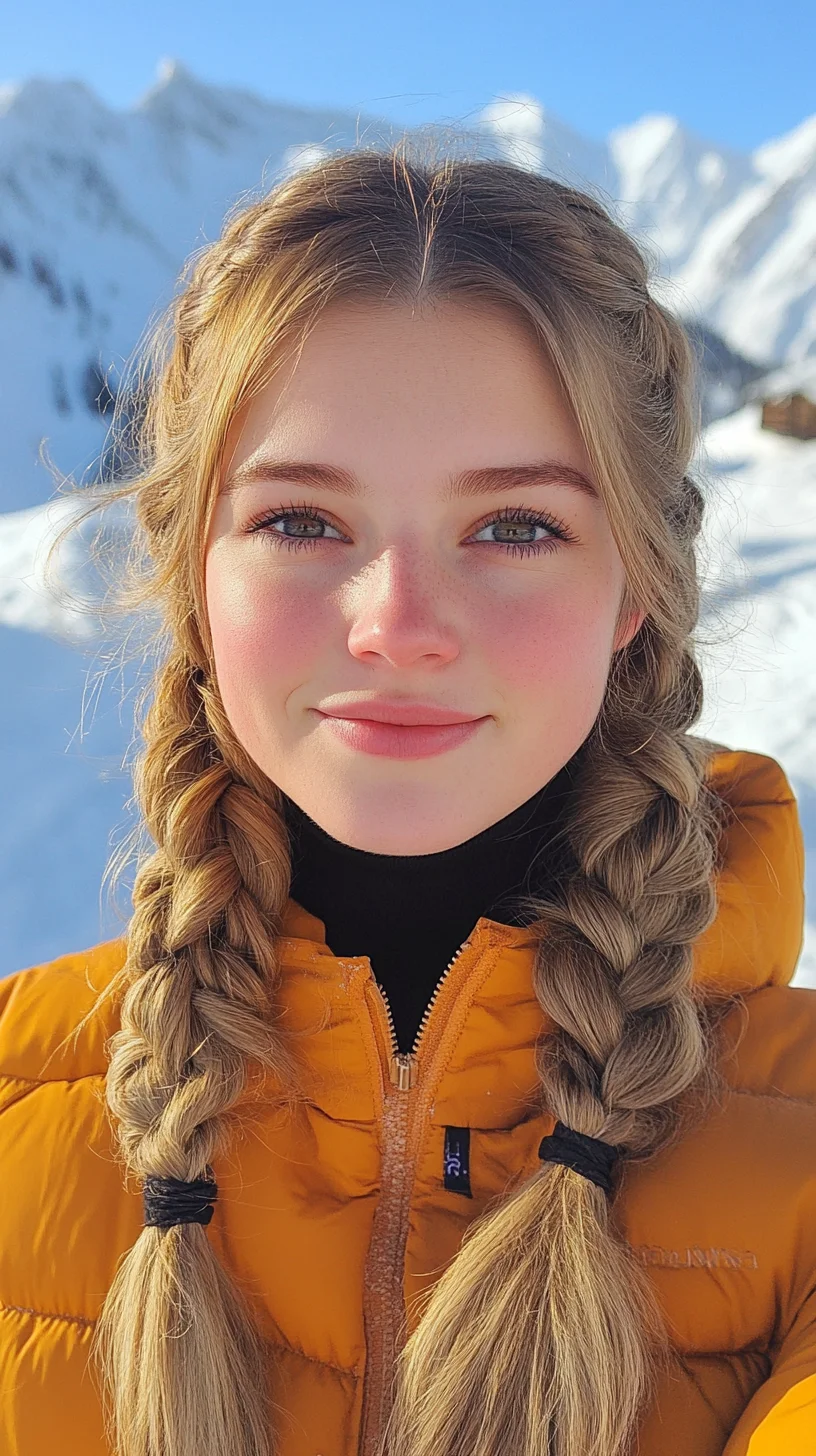 Effortless Braided Beauty for Winter Adventures