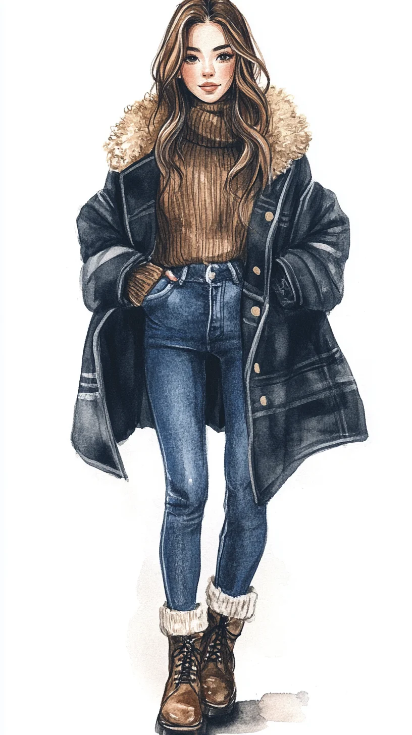 Effortless Chic: Cozy Layers for a Stylish Winter Look