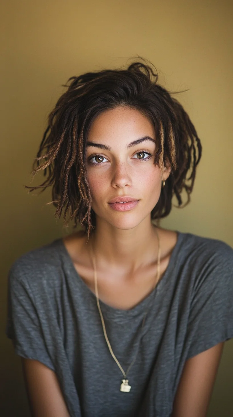 Effortless Chic: The Modern Dreadlock Bob