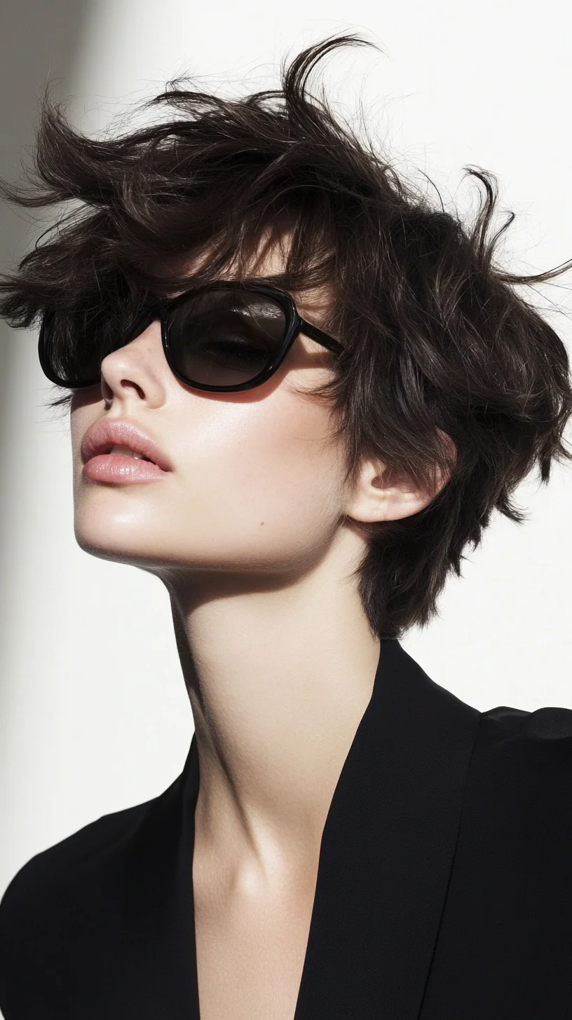 Effortless Chic: The Modern Textured Pixie Cut