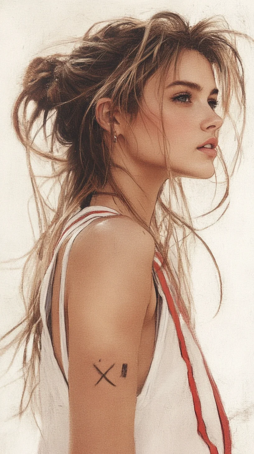 Effortless Chic: The Perfect Messy Bun for an Everyday Look