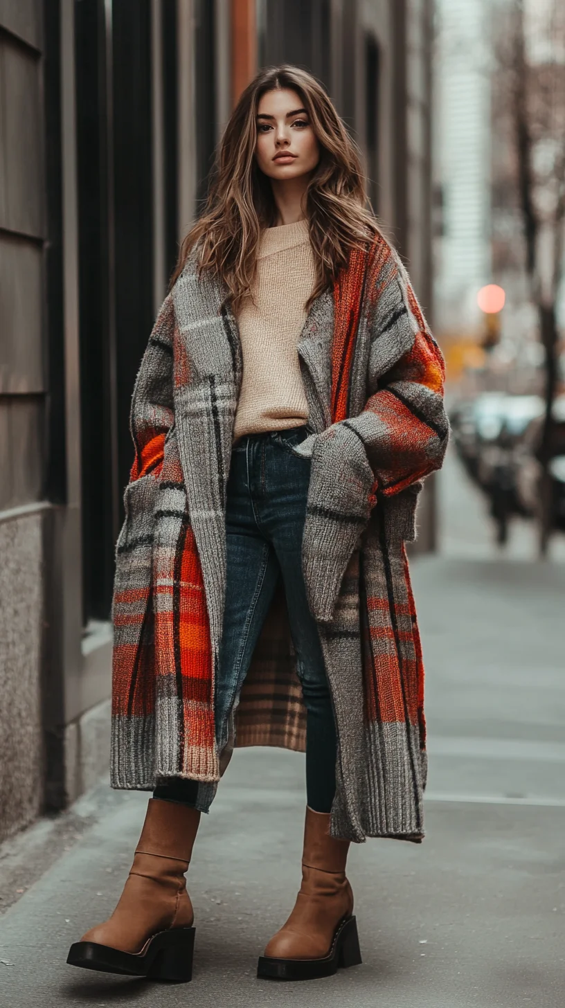 Effortless Cozy Chic: Stylish Layers for a Trendy Fall Look