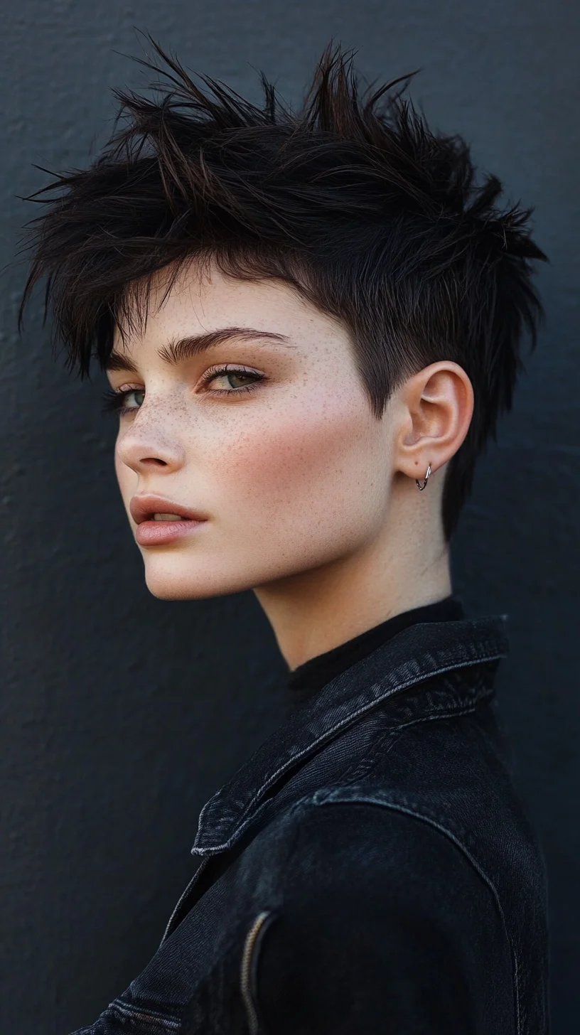 Effortless Edge: The Modern Textured Pixie for Bold Statements