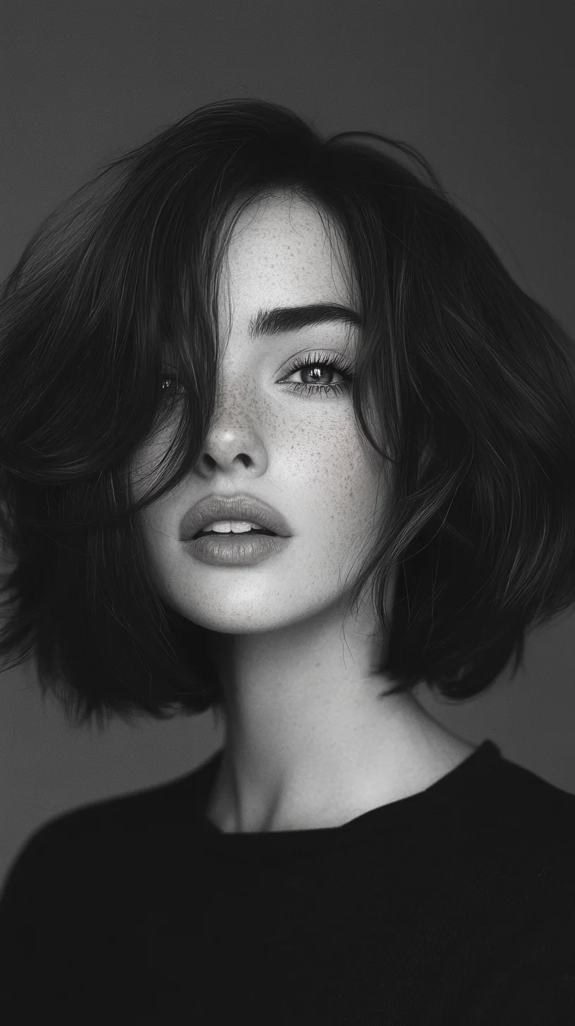 Effortless Elegance: The Bold Textured Bob for Every Occasion