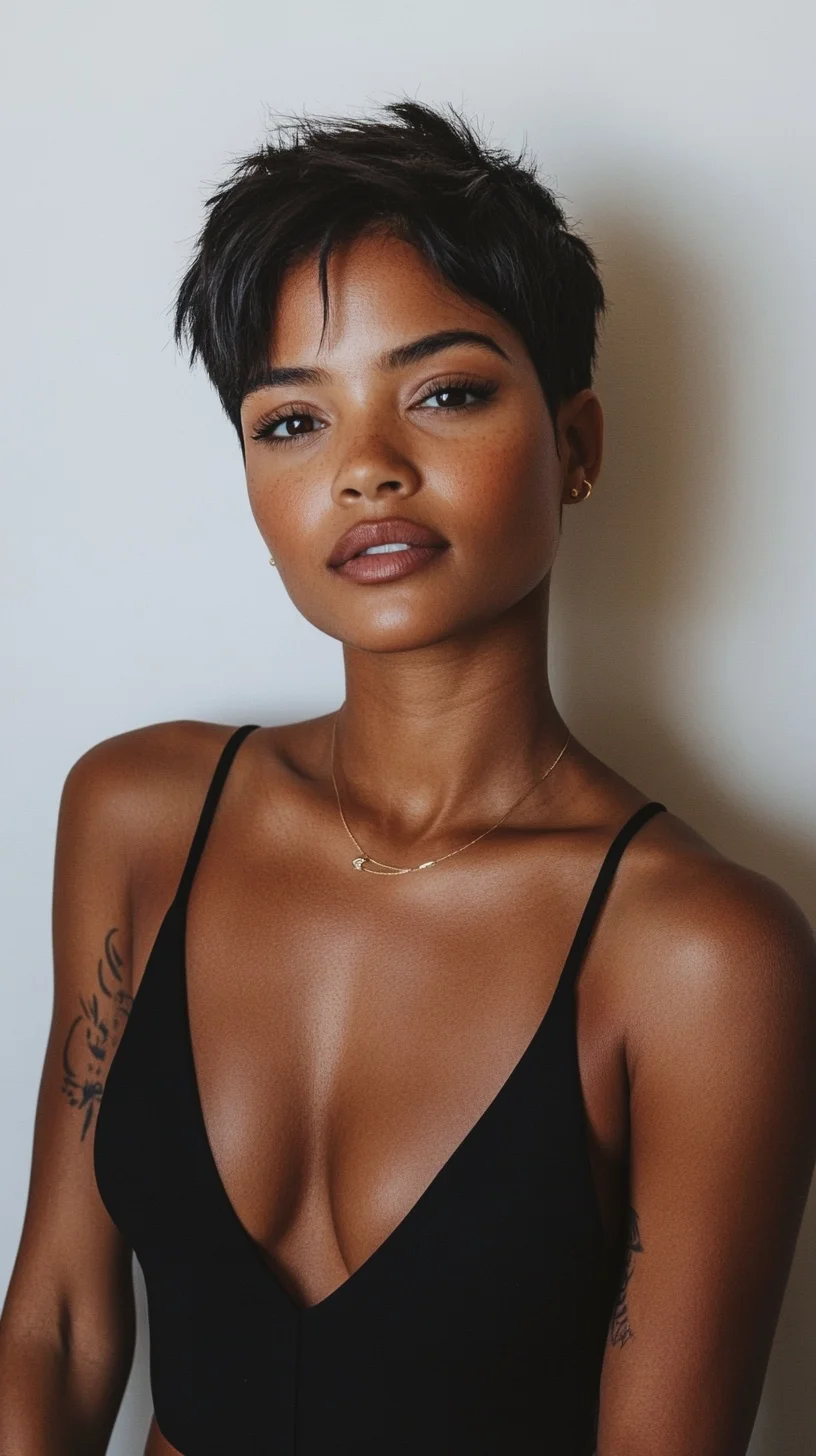 Effortless Elegance: The Chic Pixie Cut