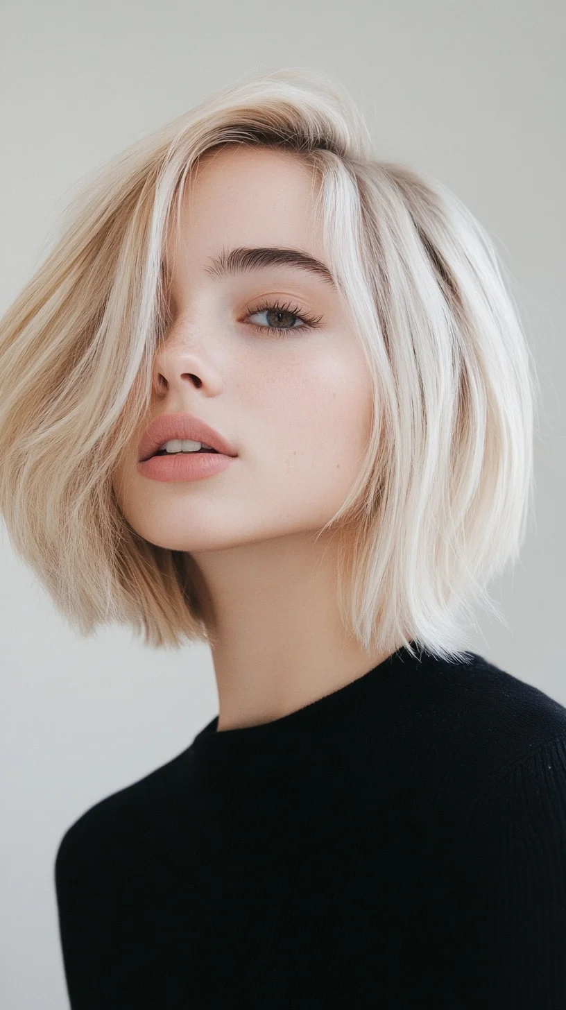 Effortless Elegance: The Chic Textured Bob